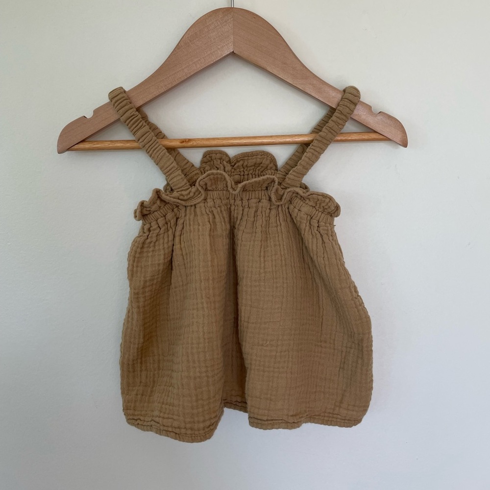 Zara Gauze Ruffle Tank